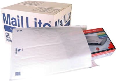 Image of Mail Lite White Bubble Envelopes K/7 350 x 470 mm, Pack of 50