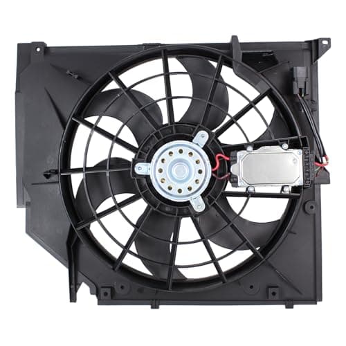 Image of HouYeen Engine Radiator Cooling Fan with Motor for B-M-W 3 Series E46 1997-2007