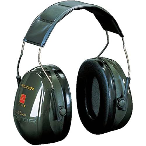 Image of 3M PELTOR Optime II Earmuffs, 31 dB, Green, Headband, H520A-407-GQ
