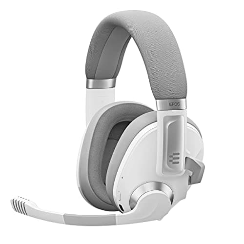 Image of EPOS H3Pro Hybrid PC Gaming Headset with Mic - Noise Cancelling - Customizable - Smart Button Audio Mixing as Bluetooth Headphones and Gaming Suite Surround Sound Windows 10 (White)