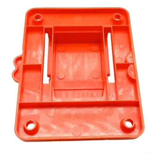 Image of 20V Battery and Drill Rack, for Black Decker Tools, Wall Mount Storage Organizer, for Cordless Drill Batteries, Space-Saving Garage Holder(1 SET)