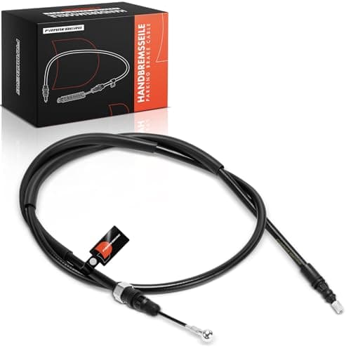 Image of Frankberg Handbrake Cable Parking Brake Rear Left Compatible with Talento 296 NV300 X82 Vivaro B X82 Vivaro X82 Vivaro Estate X82 Trafic III JG FG EG Replace# 6000617626