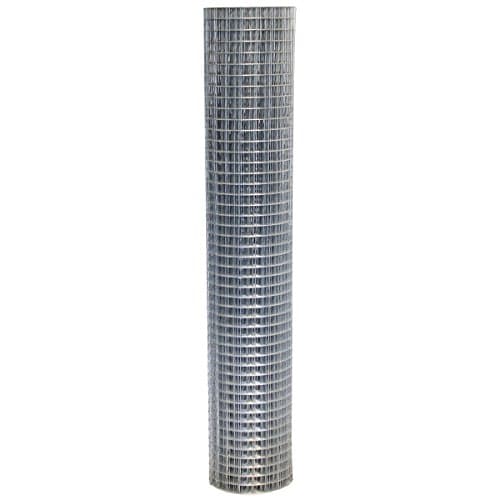Image of Suregreen Welded Wire Mesh Roll | 1.8m x 25m | 50mm x 50mm Holes | 16 Gauge | Galvanised Steel Mesh for Garden & Fence Use