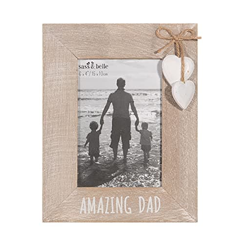 Image of Sass & Belle Amazing Dad Heart Frame