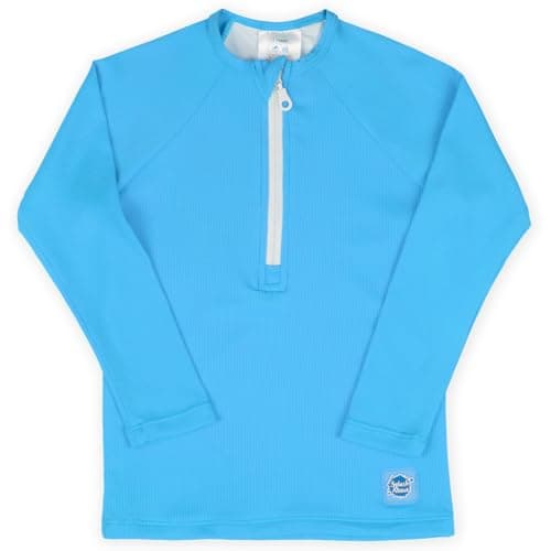 Image of Splash About Long Sleeve Premium Rash Top, Blue, 2-3 Years
