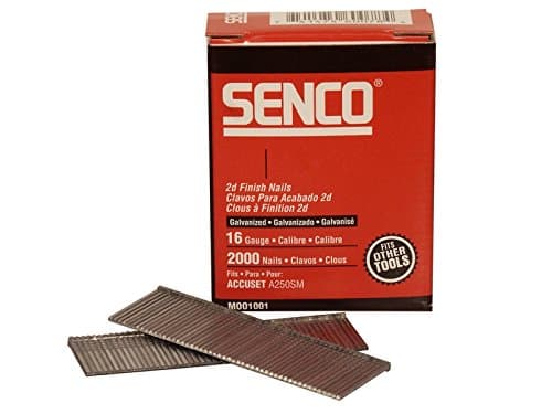 Image of SENCO - Straight Brad Nails Galvanised 16G x 32mm Pack 2000