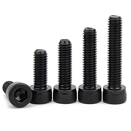 Image of ANSIEDIO 12.9 Grade High Tensile Hex Socket Cap Machine Screws Black Allen Bolts,M14×120mm,1 pcs