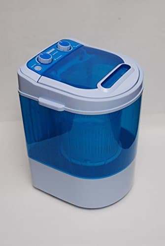 Image of LEISURE DIRECT ® 230V MINI 3KG CAPACITY PORTABLE WASHING MACHINE FOR STUDENTS + SPIN DRY FUNCTION