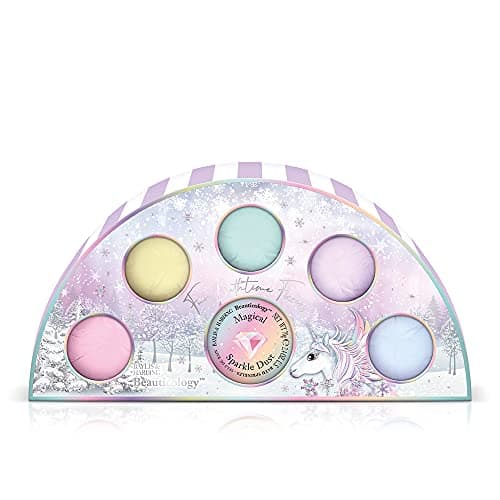 Image of Baylis & Harding Beauticology Unicorn Rainbow Bath Bomb Fizzers Gift Set - Vegan Friendly