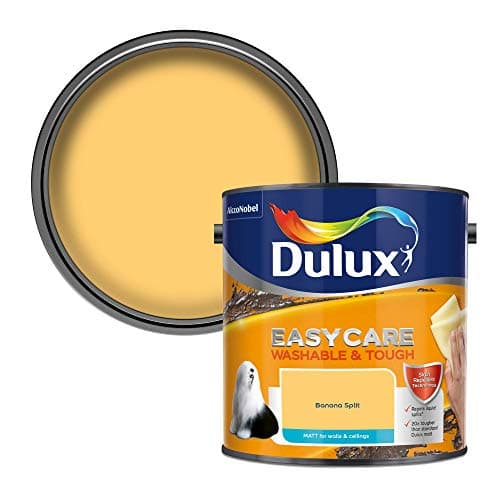 Image of Dulux Easycare Washable & Tough Matt Emulsion Paint - Banana Split - 2.5L