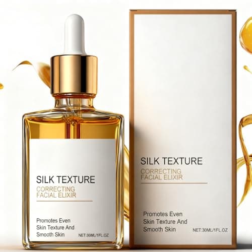 Image of Silk Body Oil for Women, Facial Essence for Dry Skin, Brightening Skin Oil with Vitamin E, Non-Greasy Skin Tightening Massage Oil for Moisturizing, Nourishing & Even Skin Tone, 30ml