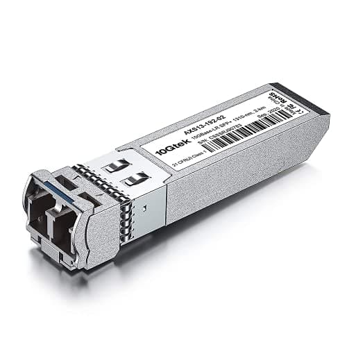 Image of 10Gtek 10GBase-LR Lite SFP+ IR Transceiver, 10G 1310nm SMF, up to 1.4 km, Compatible with Cisco SFP-10G-LRM2, Fortinet, Meraki, Ubiquiti UniFi, Netgear AXM764, D-Link, TP-Link, Broadcom and More