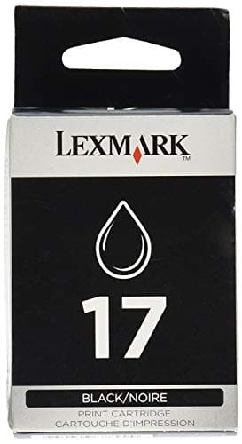 Image of Lexmark 10N0217 black ink cartridge 17