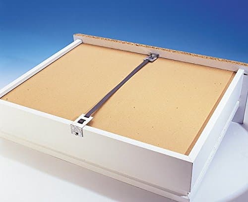 Image of GADGET PLANET Drawer Repair Kit (Pack of 2) - Repair A Sagging Or Broken Drawer Bottom in Minutes - Quick Repair Kit for Chest of Drawers Or Bedroom Furniture Cabinets - Make Them Good As New