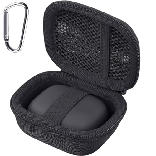 Image of co2CREA Hard Case for Beats Powerbeats Pro 2 with Carabiner, Shockproof Earbuds Storage Box Protective Travel Cover for Power beats Pro 2 Wireless Bluetooth Earbuds