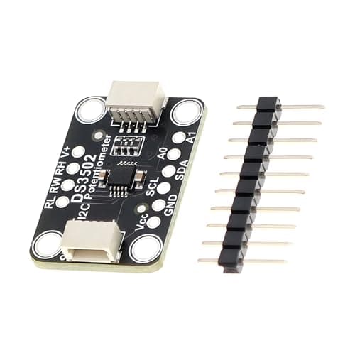 Image of DS3502 Programmable 10kΩ Digital Potentiometer with QT Connector for Microcontrollers Qwiic Compatible Potentiometer