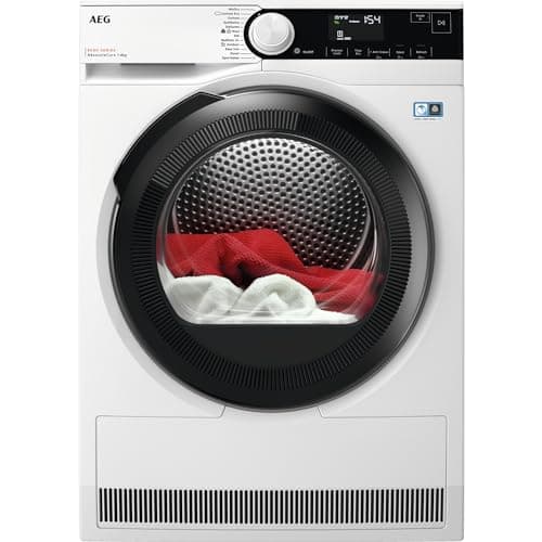 Image of AEG TR838P4B 8000AbsoluteCare 8kg Load Heat Pump Condenser Tumble Dryer Class A++