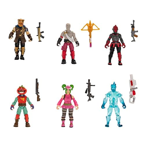 Image of Fortnite Micro Legendary Series 6-Pack, Six 2.5-inch Highly Detailed Figures with Weapons