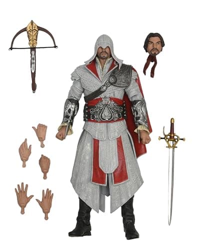 Image of NECA - Assassin's Creed: Brotherhood - 7" Scale Action Figure - Ezio Auditore in Window Box