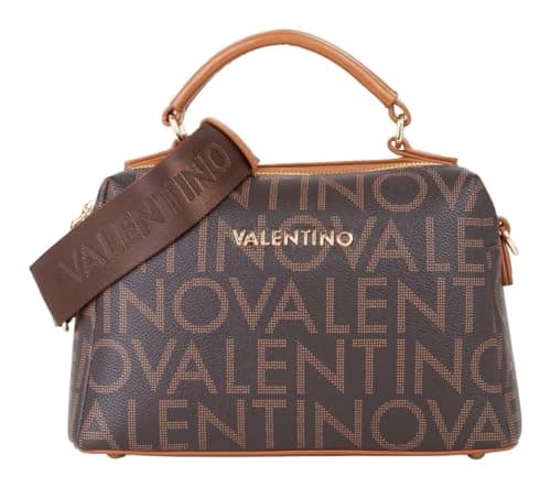 Image of VALENTINO handbag cross body bag Regina Re Crossbody Bag Moro / Naturale dark brown