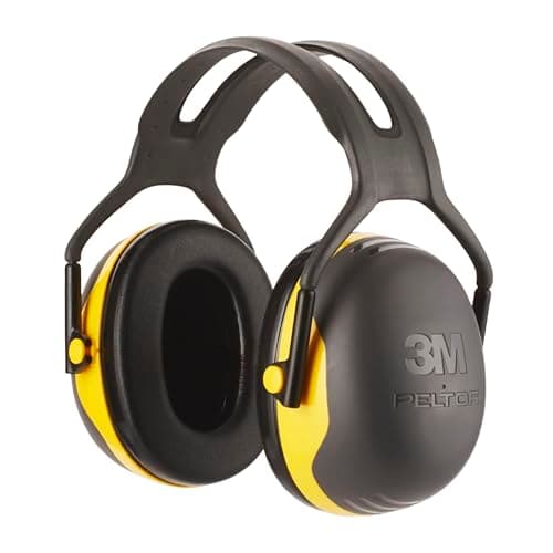 Image of 3M Peltor X2AC1 X2 Earmuff; Ear Defender, Hearing Protection against noise levels in the range of 94-105 dB (SNR: 31dB) e.g. power tools, Pack of 1, Black/Yellow, Adult - Standard