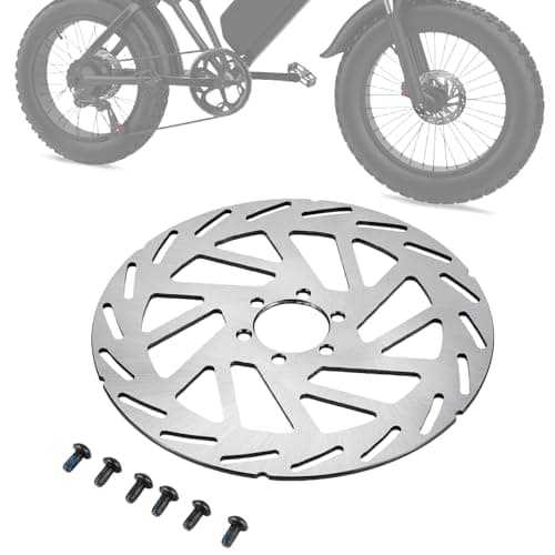 Image of Ebike Brake Disc Rotor Rear and Font Brakes Rotors Stainless Steel for Ridstar Q20 Electric Dirt Bike 180mm
