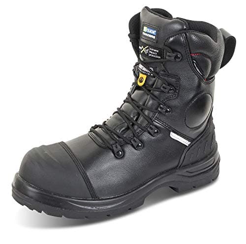 Image of Click CF67 Trencher Safety Work Boots Size=10 Black