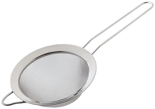 Image of Judge Baking Sieve and Fine Mesh Strainer, 12 cm, Stainless Steel, Silver