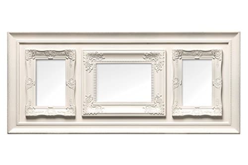 Image of Premier Housewares Vintage Multi-Photo Frame for 3 Photos, Cream