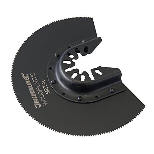 Image of Silverline 557277 HSS Segment Saw Blade 88 mm Segment , Grey