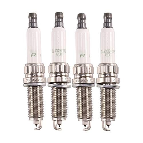 Image of Car Metal Spark Plug Iridium Platinum Spark Plug 95770 Ilzkbr7B8Dg 0242129512 For Peugeot For Citroen For Mini For Cooper Automotive Replacement Spark Plugs
