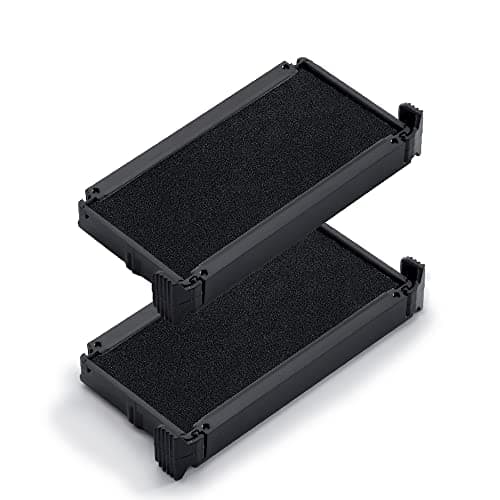 Image of Trodat Replacement Ink Pads 6/4912 - Pack of 2 - Black Ink - For The Printy 4912, 4912 Typo, 4952 and Office Printy