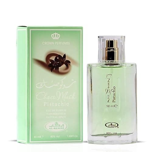 Image of Ayat Perfumes - Choco Musk Pistachio Eau de Parfum – 50ml – Oriental Gourmand Fragrance – Pistachio, Cocoa, Vanilla, Amber – Unisex – Long-Lasting – Gift Idea