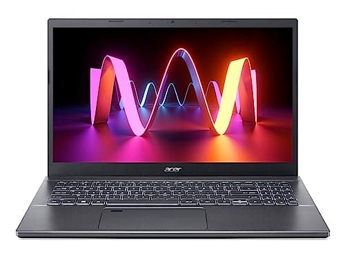 Image of acer Aspire 5 A515-57 Laptop - Intel Core i5-12450H, 16GB, 512GB SSD, Integrated Graphics, 15.6-inch FHD IPS, Windows 11, Iron