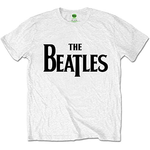 Image of The Beatles Men's Drop T Short Sleeve T-Shirt, White, Small