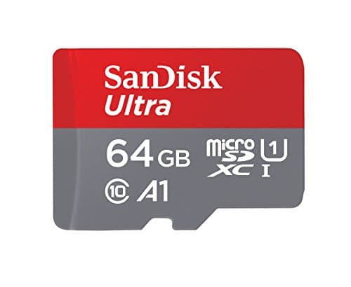 Image of SanDisk Ultra 64GB microSDXC UHS-I Card for Chromebook with SD Adapter (for Smartphones and Tablets, A1, Class 10, U1, Full HD Videos, Up to 140MB/s Read Speed) - 10 Year Warranty