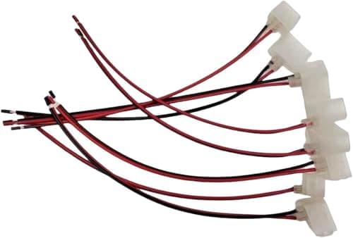 Image of SHAOYAYAZHANG 12V6x12mmled neon solderless Connector Accessories for led neon Rope Flex Connect (for 6x12mm) 10pcs