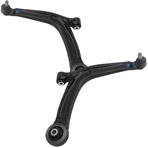 Image of The Urban Company Wishbone, Suspension, Track Control Arm Compatible/Replacement For Fiat 500 (2008-2015) Lower, Front, Pair