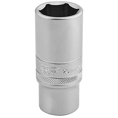 Image of Draper 16587 Metric 3/8-Inch Square Drive Hi-Torq 6-Point Deep 20 mm Socket