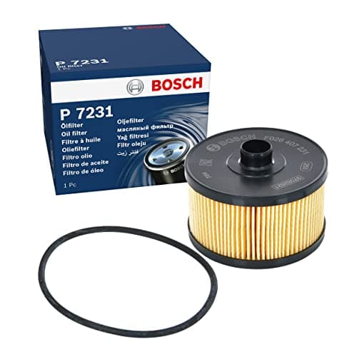 Image of Bosch P7231 Car Oil Filter - Separates Soot and Metal Particles from Engine Oil - Provides Reliable Engine Lubrication