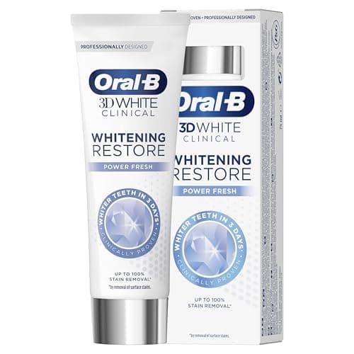 Image of Oral-B 3D White Clinical Power Fresh Toothpaste 75ml