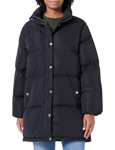Image of GANT Women's Active Cloud Coat Jacket, Black, M