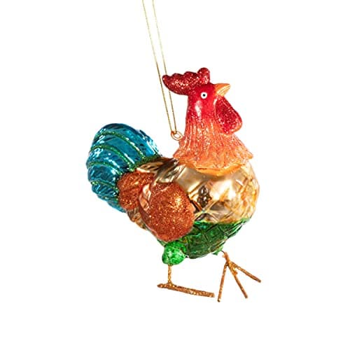 Image of Sass & Belle Cockerel Shaped Bauble