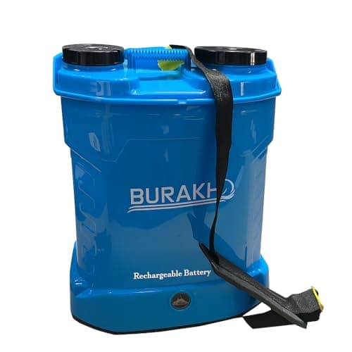Image of 12L & 20L Electric Knapsack Pressure Sprayer | Rechargeable Battery-Powered Backpack Sprayer for Garden and Agricultural Use | 8000 & 6000mAh Lithium Battery | Blue (20L)
