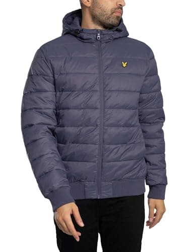 Image of Lyle & Scott Men's Wadded Jacket, Graystone, XXL