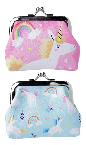 Image of Puckator Unicorn Magic Tic Tac Purse - Ladies Women's Womens Slim Purses Wallets Wallet for Women - Coin Pouch Purse Men - Card Holder with Zip - Small Cash Wallet Bag Bags UK