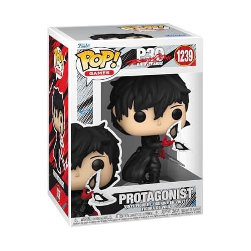 Image of Funko POP! Games: Persona 5 - Protagonist - Collectable Vinyl Figure - Gift Idea - Official Merchandise - Toys For Kids & Adults - Model Figure for Collectors and Display