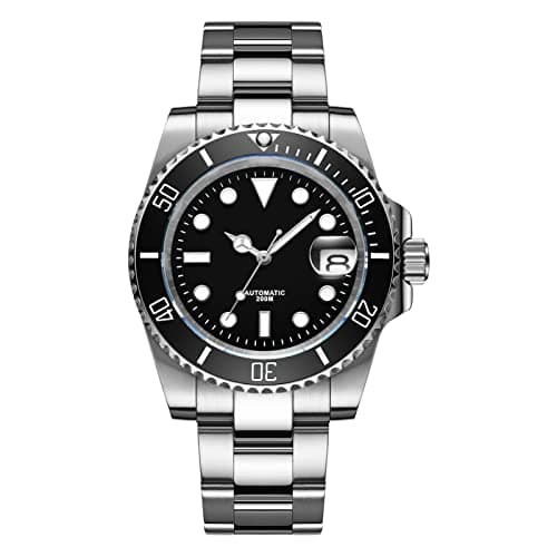 Image of ADDIESDIVE Men's Automatic Watch Diver Watch Luminous 20bar Waterproof Stainless Steel Bracelet H3