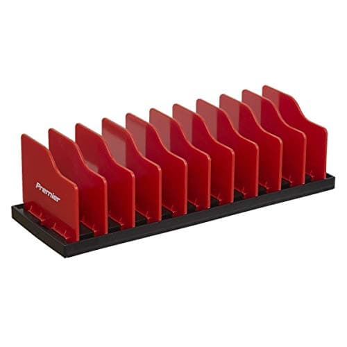Image of Sealey PR01 Pliers Rack,Red,250mm