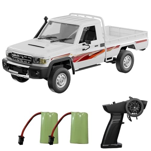 Image of Dodoore 1:14 RC Crawler, 2.4G Remote Control Cars with LED Light, Offroad Electric Vehicle Pickup Truck, All Terrains RC Climbing Car RC Cars for Adults Teen Toy Gifts